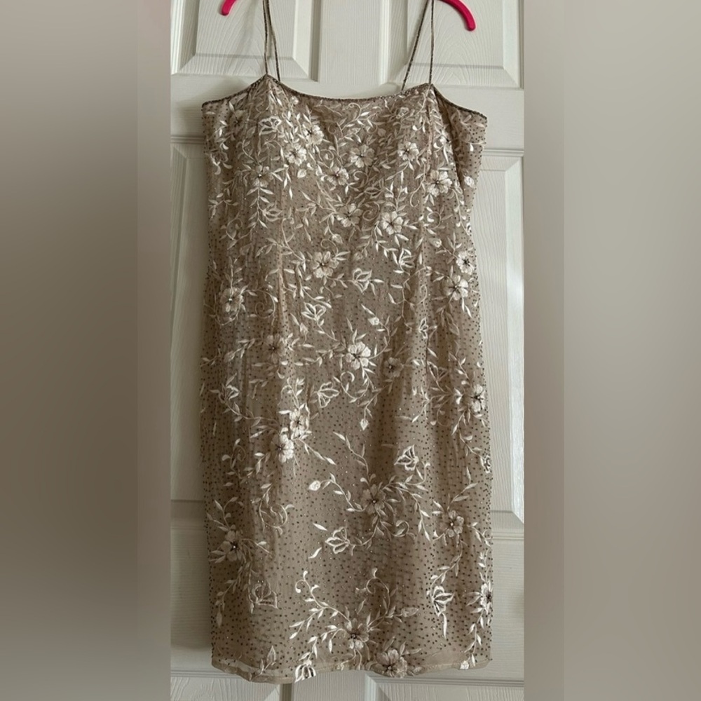 Beautiful beaded cocktail dress